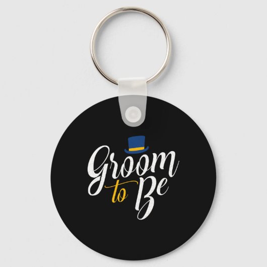 Grappige vrijgezellenfeest bruidegom Stag bruiloft Sleutelhanger (Voorkant)