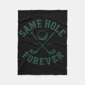Grappige vrijgezellenfeest bruidegom zelfde gat vo fleece deken (Voorkant)