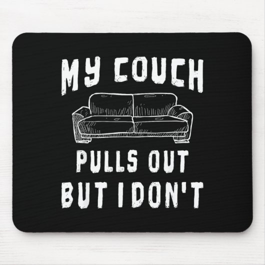 Grappige vrijgezellenfeest S trek uit mannen humor Muismat (Voorkant)