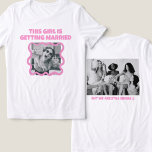Grappige vrijgezellenfoto humor Tri-Blend shirt<br><div class="desc">Grappige vrijgezellenfoto humor</div>
