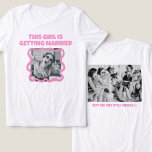 Grappige vrijgezellenfoto humor Tri-Blend shirt<br><div class="desc">Grappige vrijgezellenfoto humor</div>