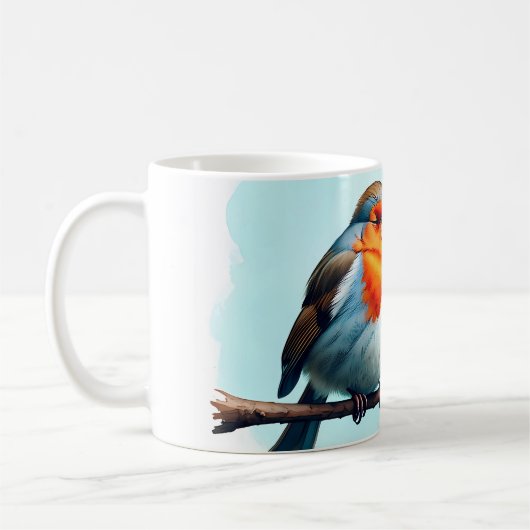 Grappige Vroege Vogel Koffiemok Vroege Vogel (Links)