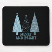 Grappige vrolijke en heldere kerstvibe muismat (Voorkant)
