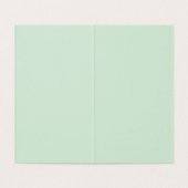 Grappige vrolijke kerstman Kaart (Binnenkant ongevouwen)