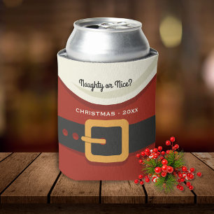 Grappige Vrolijke Kerstmis Ongehoorzame de Blikjeskoeler
