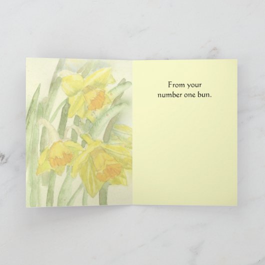 Grappige vrolijke Moederdag Kaart (Binnen)