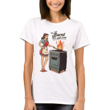Grappige vrouw Koken Joke Lady Art