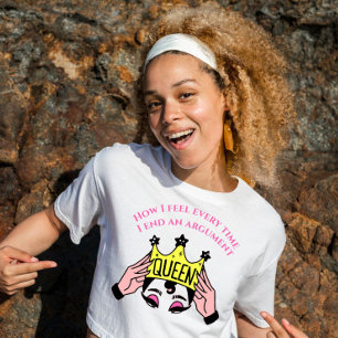 Grappige vrouw moeder t-shirt