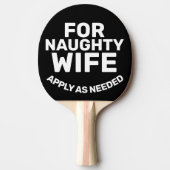 GRAPPIGE VROUW TAFeltennisbat (Voorkant)