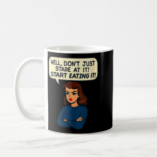 Grappige vrouwelijke sarcastische vrouw Quote Sarc Koffiemok