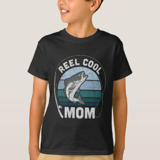 Grappige Vrouwelijke Super Coole Moeder Vissen Moe T-shirt
