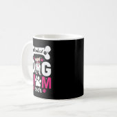 Grappige vrouwen Boxer hond Koffiemok (Voorkant links)