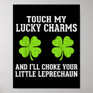 Grappige vrouwen st. patrick's dag Ierse klaver st Poster
