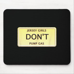 Grappige vrouwen uit New Jersey Jersey-meisjes tan Muismat