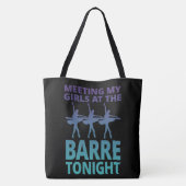 Grappige Vrouwen Vrienden Quote Tote Bag (Achterkant)