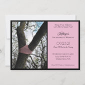 Grappige Vrouwen Woods & Booze Damesfeest Kaart (Achterkant)