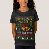 Grappige Vuile Lelijke Kersttrui Santa T-shirt (Voorkant)