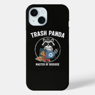 Grappige vuilnisbeer meester van vermomming wasbee iPhone 15 case