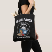 Grappige vuilnisbeer meester van vermomming wasbee tote bag (Dichtbij)