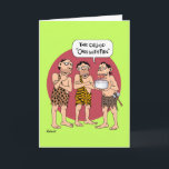 Grappige "Vuur Cake" Verjaardag Kaart<br><div class="desc">Grappige Cartoon Verjaardagskaart voor een man of vrouw</div>