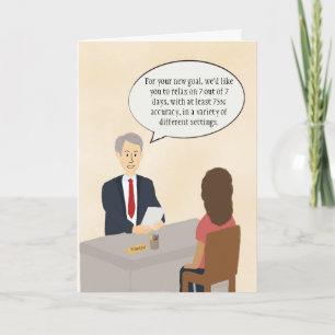 Grappige waardering voor leraren in het speciaal o kaart