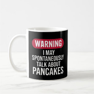 Grappige Waarschuwing dat ik Spontaan kan Praten O Koffiemok