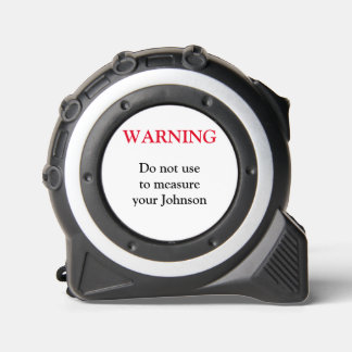 GRAPPIGE WAARSCHUWING Johnson Meetband Rolmaat