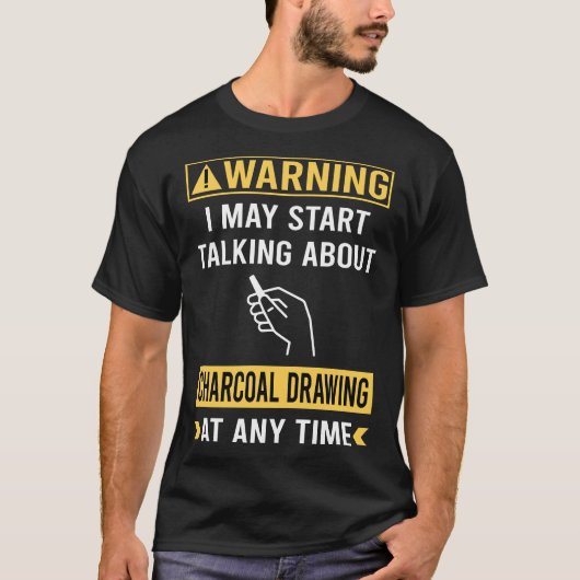 Grappige WaarschuwingsTekeningen T-shirt (Voorkant)