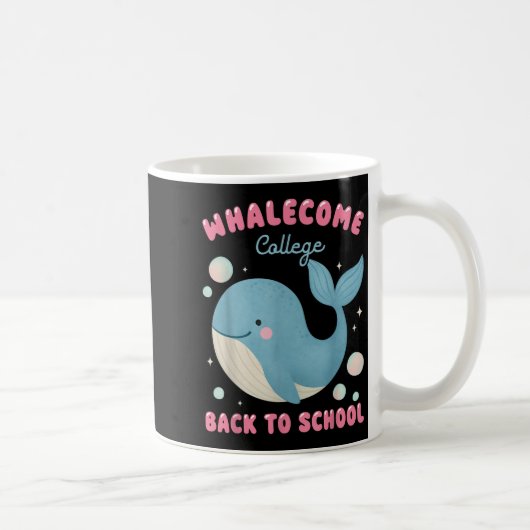 Grappige walvis komt terug naar school College Oce Koffiemok (Rechts)