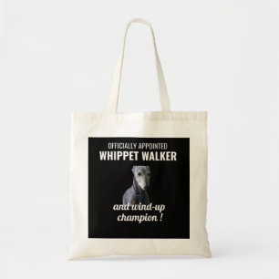 grappige wandelaar krijgt cadeau voor hondenliefhe tote bag