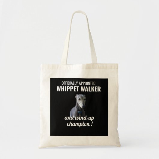 grappige wandelaar krijgt cadeau voor hondenliefhe tote bag (Voorkant)