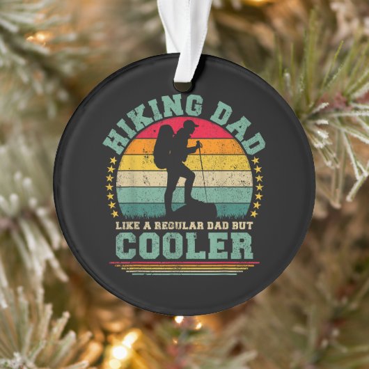 Grappige Wandelaar Vader Als Een Gewone Vader Wand Ornament (Boom)