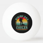 Grappige Wandelaar Vader Als Een Gewone Vader Wand Pingpongbal (Voorkant)