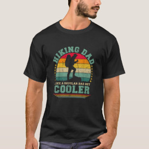 Grappige Wandelaar Vader Als Een Gewone Vader Wand T-shirt