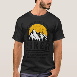 Grappige Wandelaar Wandelliefhebber Buitenleven T-shirt