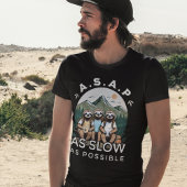 Grappige wandelaars citeren luiaard wandelteam bui t-shirt