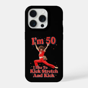 Grappige Wandelquote: Ik Wandel Om Te Trappen Stre iPhone 15 Pro Case