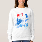 Grappige warme winter trui (Voorkant)