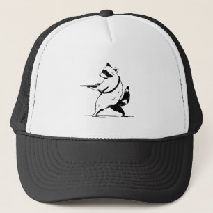 Grappige Wasbeentjes Schutter Trucker Pet