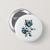Grappige Wasbeer 67 Meme Zes Zeven Ronde Button 5,7 Cm (Voorkant /achterkant)