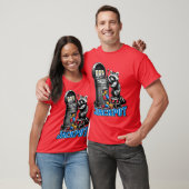 Grappige wasbeer afvalbak fruitaut jackpot t-shirt (Unisex)