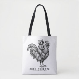 Grappige Wasbeer Boodschappentas Vintage Cadeau Vo Tote Bag
