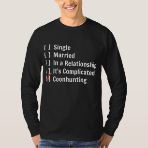 Grappige wasbeer coon jacht wasbeer geschenken rel t-shirt