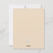 Grappige wasbeer Kerstmis Feestdagenkaart (Achterkant)