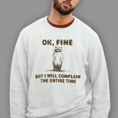 Grappige Wasbeer Klagen Meme T-shirt