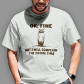 Grappige Wasbeer Klagen Meme Tri-Blend Shirt