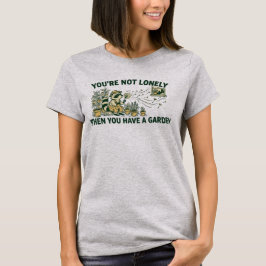 Grappige Wasbeer Stedelijke Tuinieren Cottagecore T-shirt