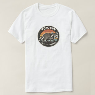 Grappige Wasbeer, Timothy Seattle Wilde Legend T-shirt