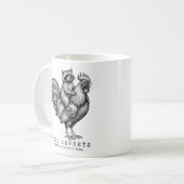 Grappige Wasbeest Haan Mok Sarcasme Cadeau Humor (Voorkant links)