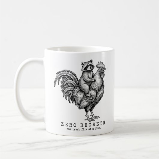 Grappige Wasbeest Haan Mok Sarcasme Cadeau Humor (Links)